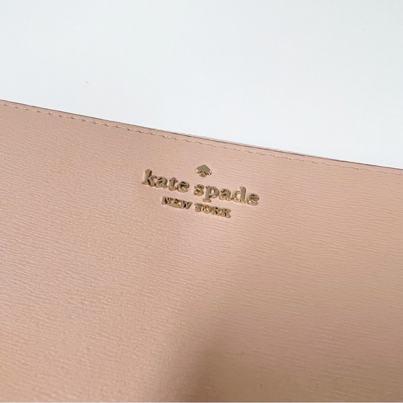 Kate Spade NY Slim Continental Leather Connie Wallet Rosy Cheeks - Picture 3 of 9